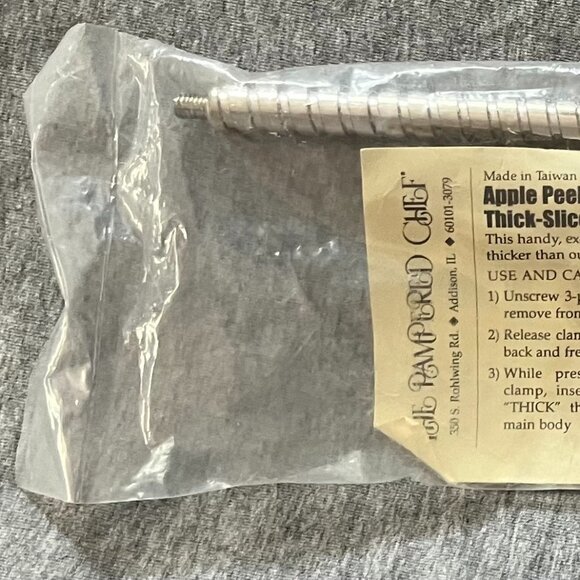 Pampered Chef Apple Peeler Thick Slice Attachment #2433 - Picture 6 of 8